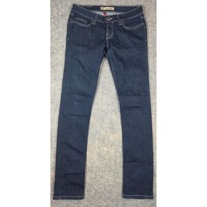 BKE Madison Skinny Jeans Womens 28x31.5 Dark Wash Stretch Low Rise Denim Indigo